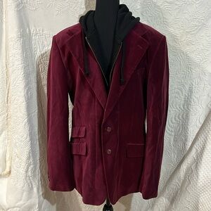 Dragonfly blazer with hood, size medium, NWT